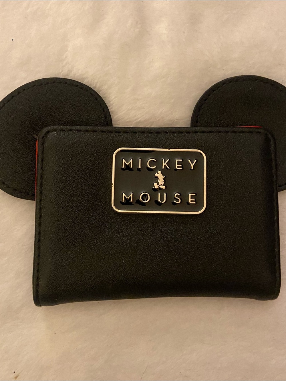 Disney Mickey Mouse Black Wallet with Ears